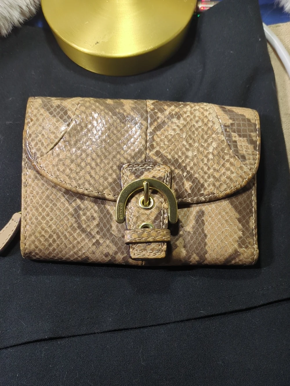 Coach compact wallet